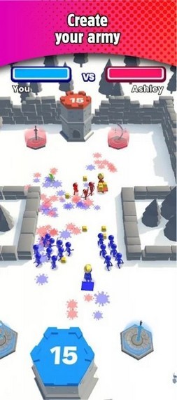 收集和战斗截图