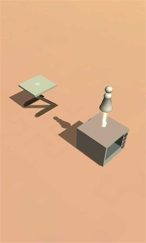 棋子向前跳