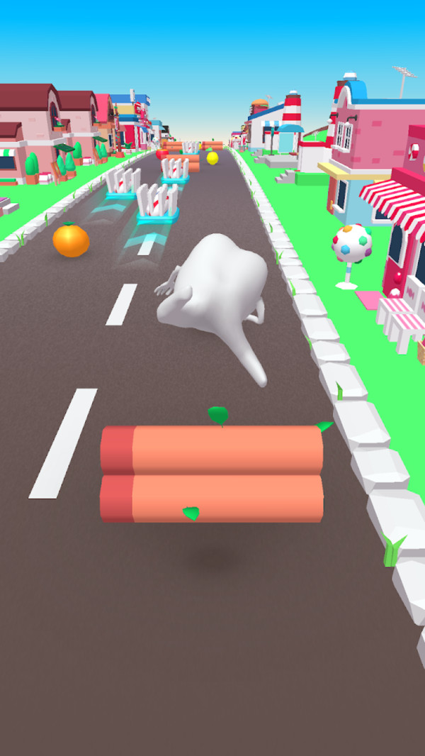 牙齿人跑酷游戏截图
