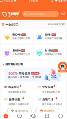 飞淘商标截图
