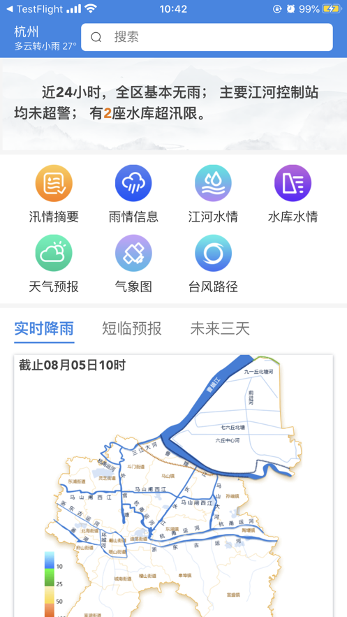 越水文软件截图