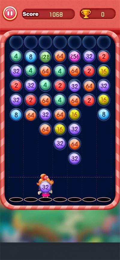 2048公主泡泡游戏