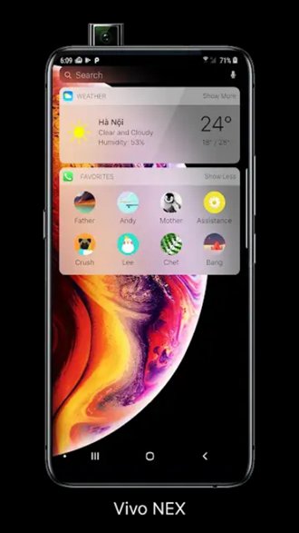 仿ios13主题桌面全套截图