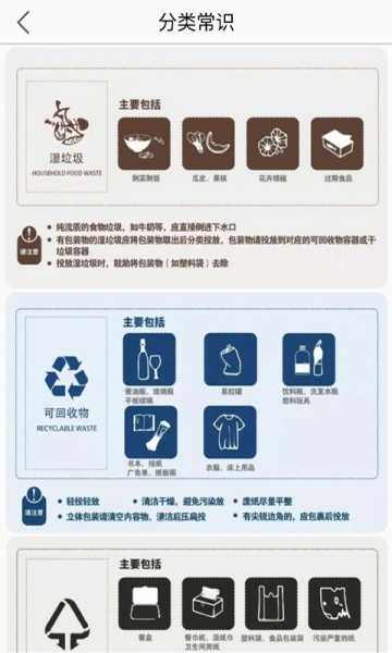 分类垃圾查一查截图