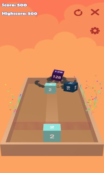 2048爆炸方块截图
