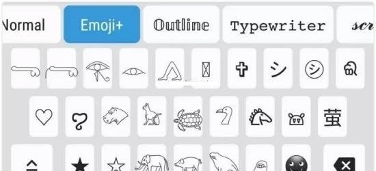 fonts字体截图