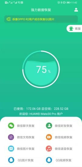 强力数据恢复截图
