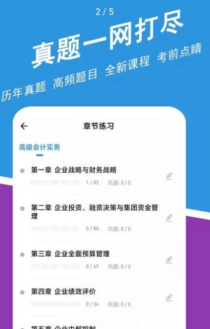 高级会计师练题狗截图