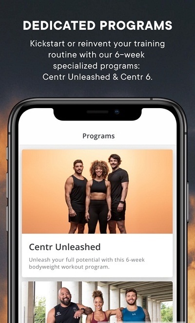 Centr健身截图