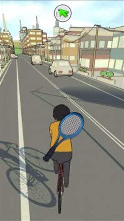 火柴人小巷自行车截图