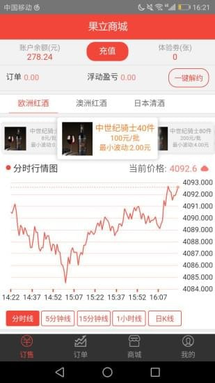 果立商城截图