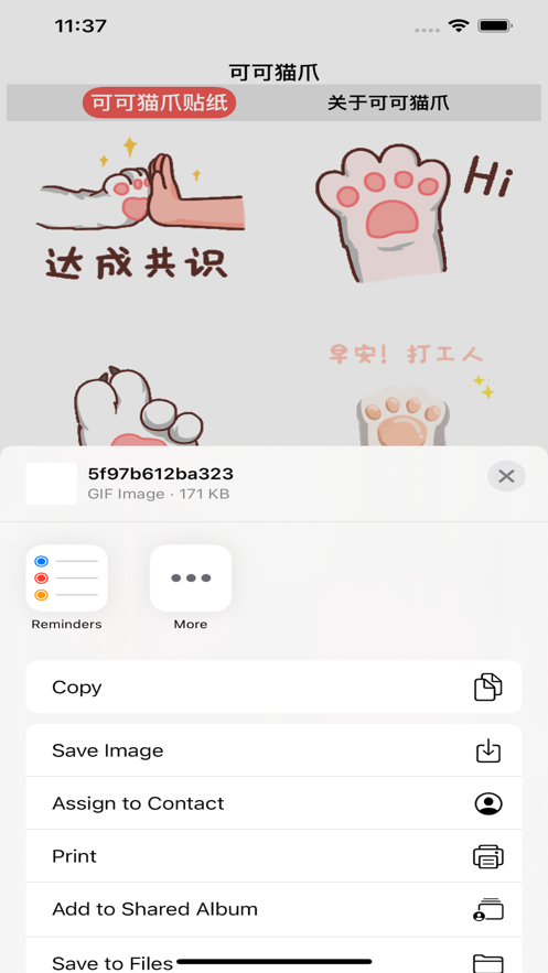 可可猫爪截图