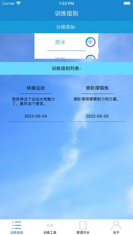 彩色拉力带截图