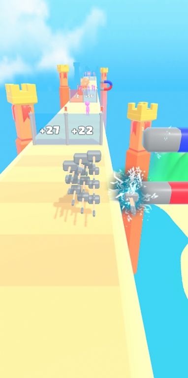 用锤敲击3D截图