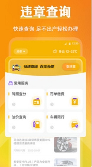 交通违章查询缴费助手截图