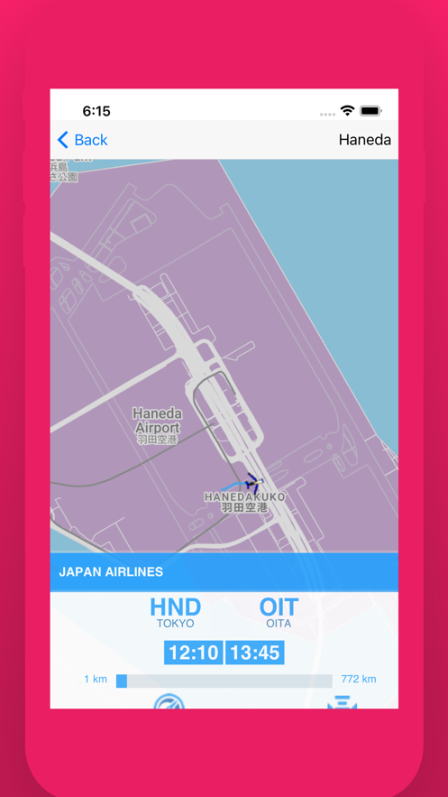 Tracker For Japan Airlines