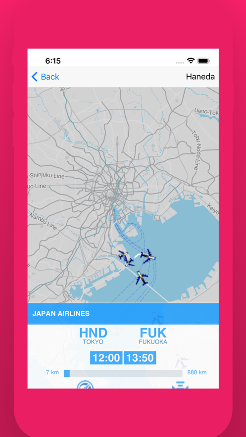Tracker For Japan Airlines