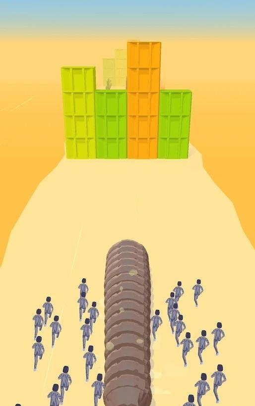 沙虫障碍跑截图