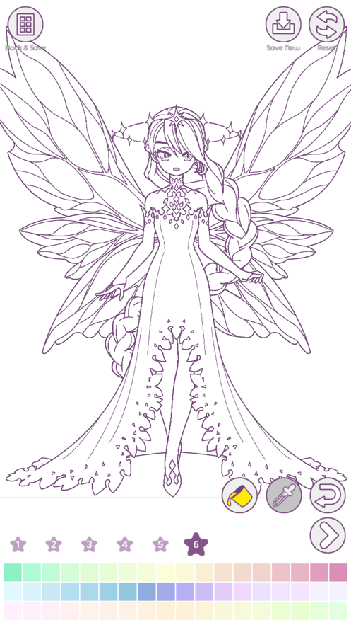 Goddess Coloring