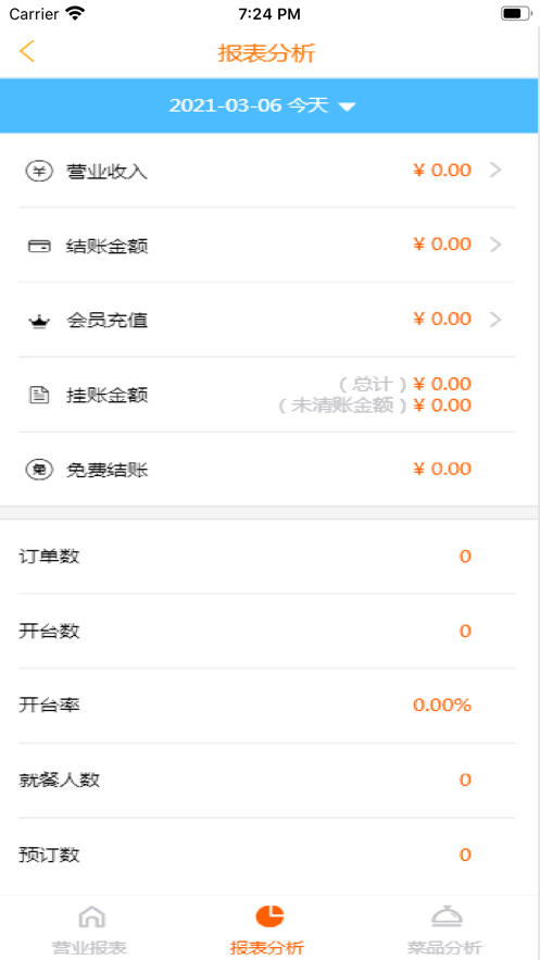 客到云餐厅截图