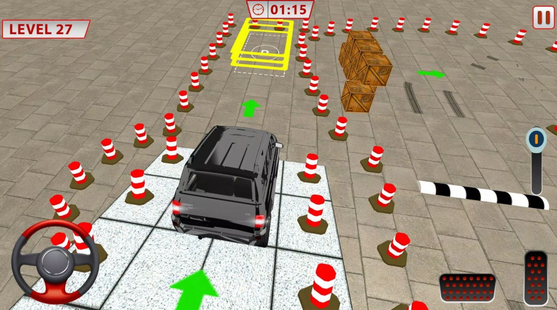 SUV轿车停车3D截图
