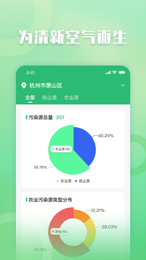 碧空环保管家截图