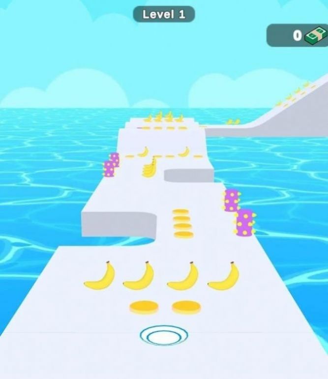 盘子障碍跑截图