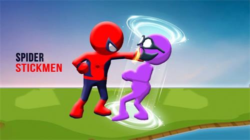 Spider Stickman Fighter Superhero
