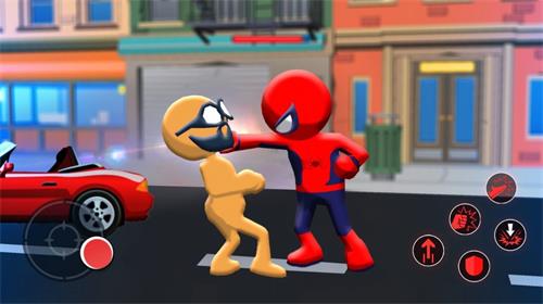 Spider Stickman Fighter Superhero
