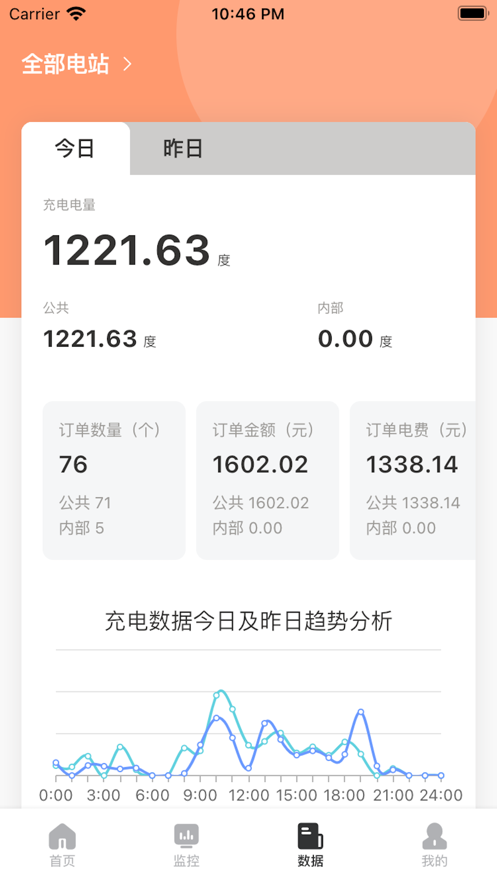 星星充电商家版截图