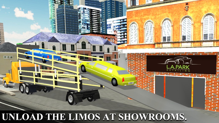 豪华轿车或卡车转运模拟器截图