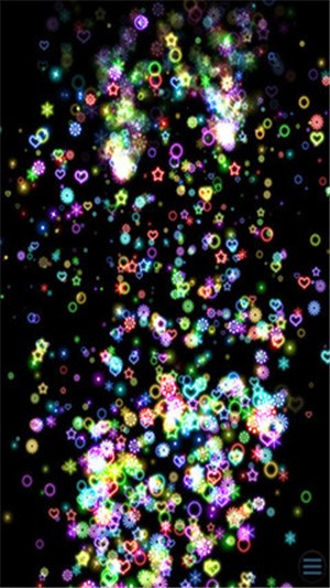魔幻粒子极光星空截图