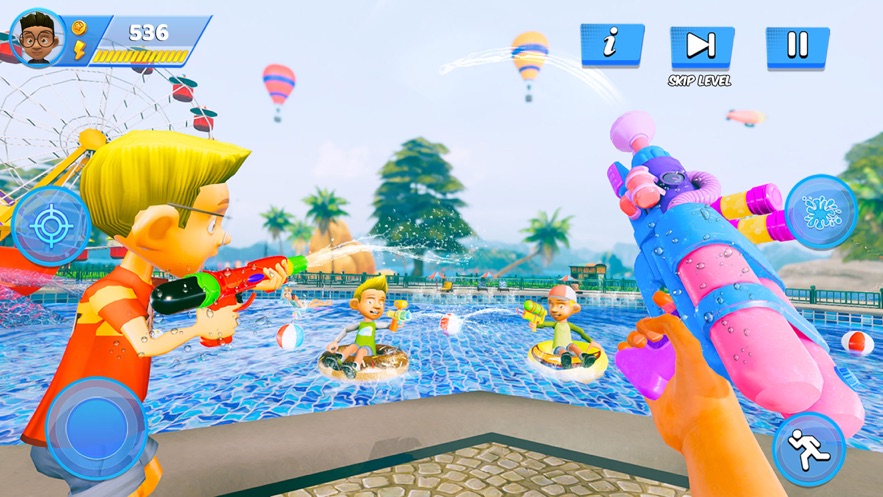 水池射击游戏3D