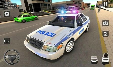 疯狂城市警车驾驶截图