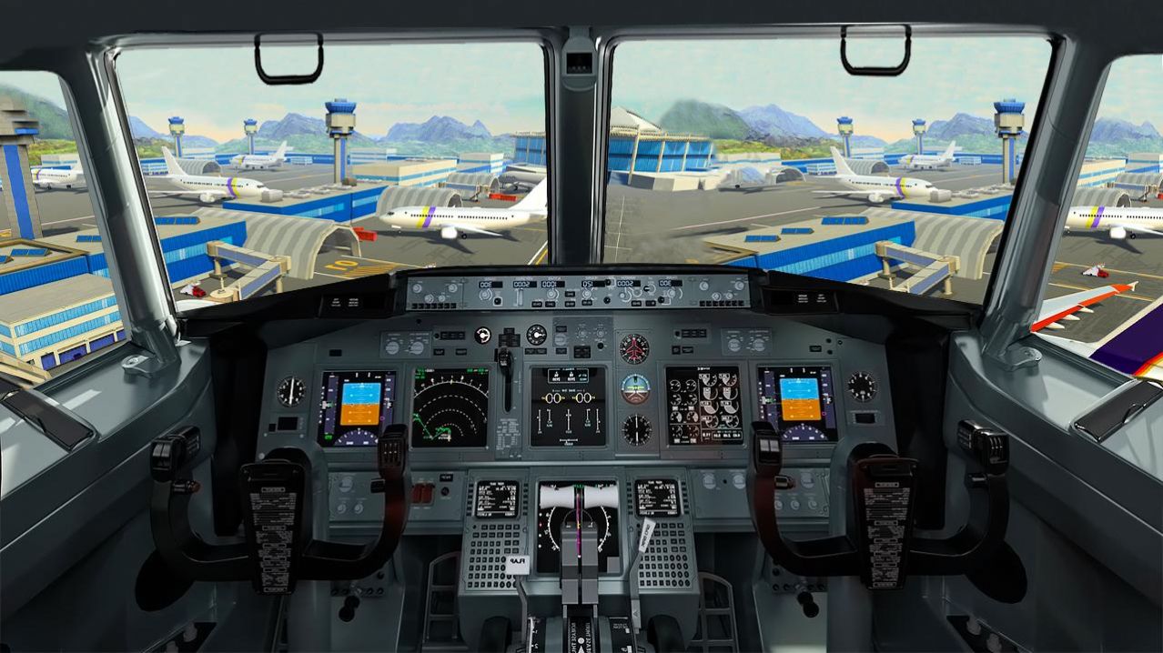 飞行员飞行驾驶模拟器截图